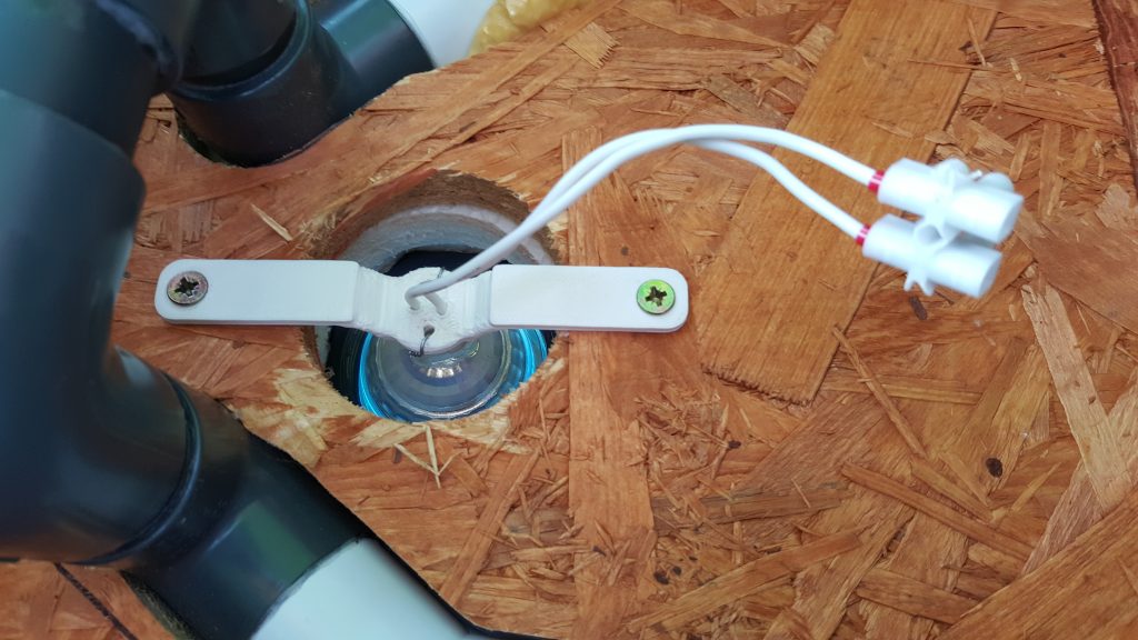 Led mit Halter, eingebaut Led mit Halter, eingebaut