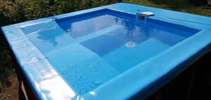 Pool tagsüber